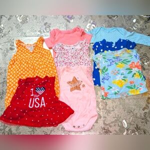 Colorful Baby Girl Lot 3-9m